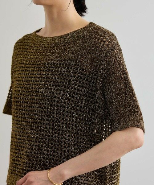 ROPE' / ロペ ニット・セーター | ラメメッシュプルオーバー/セットアップ対応 | 詳細14