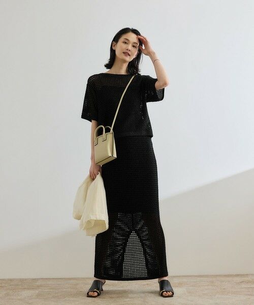 ROPE' / ロペ ニット・セーター | ラメメッシュプルオーバー/セットアップ対応 | 詳細4