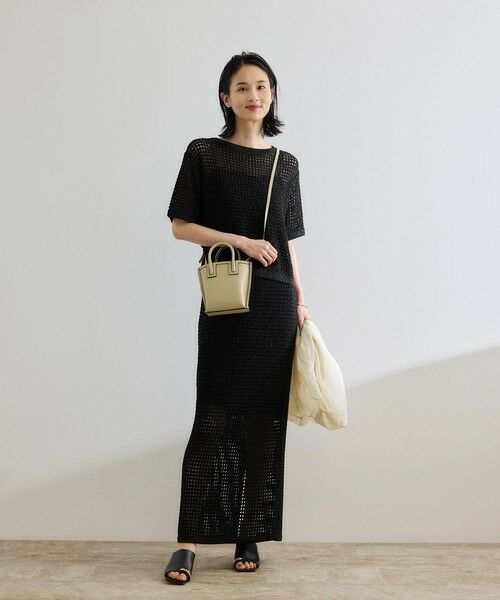 ROPE' / ロペ ニット・セーター | ラメメッシュプルオーバー/セットアップ対応 | 詳細7