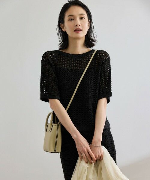 ROPE' / ロペ ニット・セーター | ラメメッシュプルオーバー/セットアップ対応 | 詳細9