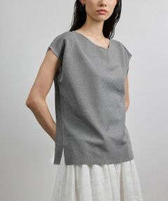 ROPE' / ロペ シャツ・ブラウス | 【洗える】シャイニーフレンチスリーブプルオーバー