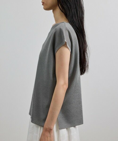 ROPE' / ロペ シャツ・ブラウス | 【洗える】シャイニーフレンチスリーブプルオーバー | 詳細11