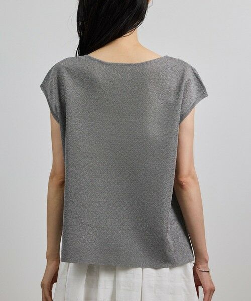 ROPE' / ロペ シャツ・ブラウス | 【洗える】シャイニーフレンチスリーブプルオーバー | 詳細12