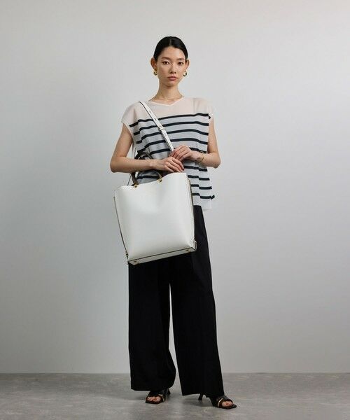 ROPE' / ロペ シャツ・ブラウス | 【洗える】シャイニーフレンチスリーブプルオーバー | 詳細20