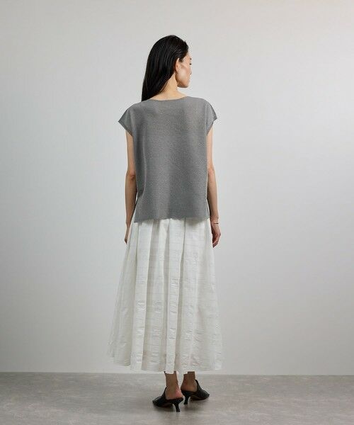 ROPE' / ロペ シャツ・ブラウス | 【洗える】シャイニーフレンチスリーブプルオーバー | 詳細7