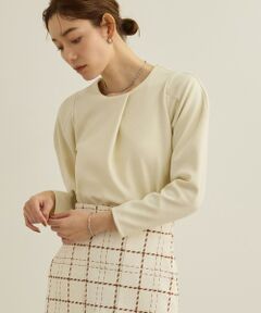 ROPE' / ロペ Tシャツ | 【洗える】ジャガードニットプルオーバー（梨地プルオーバー）/セットアップ対応