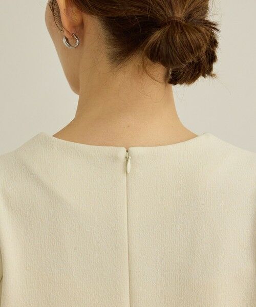 ROPE' / ロペ Tシャツ | 【洗える】ジャガードニットプルオーバー(梨地プルオーバー)/セットアップ対応 | 詳細12