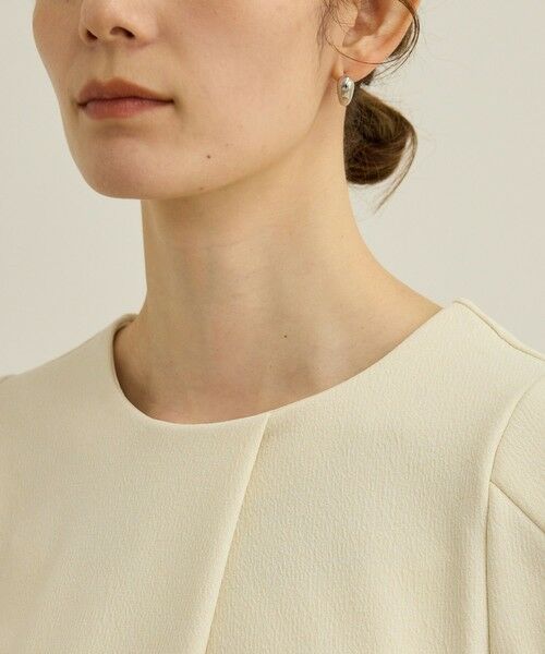 ROPE' / ロペ Tシャツ | 【洗える】ジャガードニットプルオーバー(梨地プルオーバー)/セットアップ対応 | 詳細13