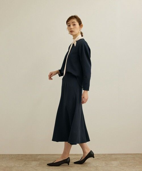 ROPE' / ロペ Tシャツ | 【洗える】ジャガードニットプルオーバー(梨地プルオーバー)/セットアップ対応 | 詳細2