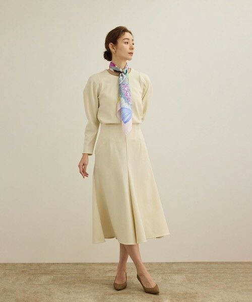 ROPE' / ロペ Tシャツ | 【洗える】ジャガードニットプルオーバー(梨地プルオーバー)/セットアップ対応 | 詳細7