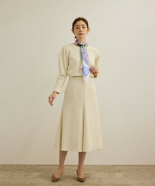 ROPE' / ロペ Tシャツ | 【洗える】ジャガードニットプルオーバー(梨地プルオーバー)/セットアップ対応 | 詳細8