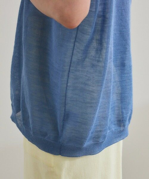 ROPE' / ロペ ニット・セーター | ラミー フレンチスリーブプルオーバー/サマーニット | 詳細14