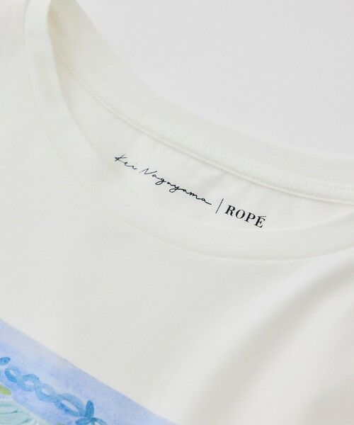 ROPE' / ロペ Tシャツ | 【Kei Nagayama for ROPE'】プリント ノースリーブTEE【接触冷感・洗濯耐久あり】 | 詳細12