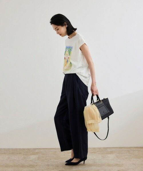 ROPE' / ロペ Tシャツ | 【Kei Nagayama for ROPE'】プリント ノースリーブTEE【接触冷感・洗濯耐久あり】 | 詳細15