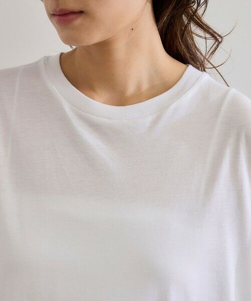 ROPE' / ロペ Tシャツ | 【洗える】グレイス天竺 5分袖Tシャツ | 詳細14