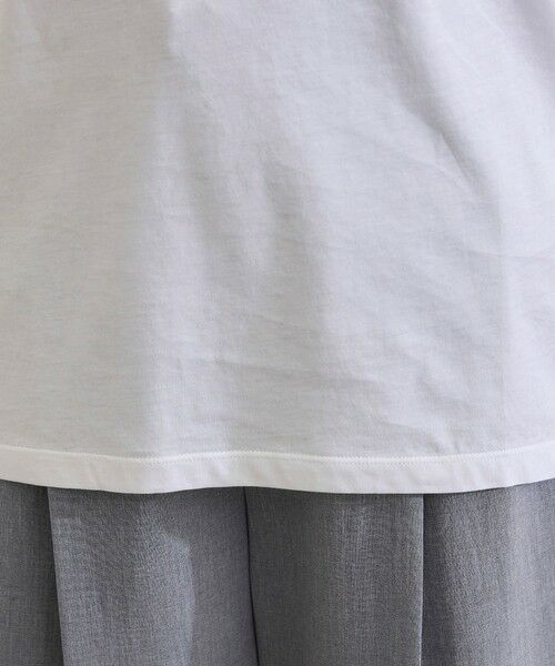 ROPE' / ロペ Tシャツ | 【洗える】グレイス天竺 5分袖Tシャツ | 詳細16
