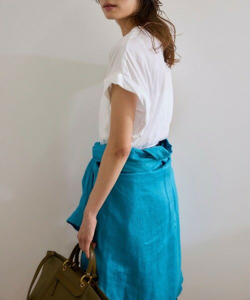 ROPE' / ロペ Tシャツ | ツイストフレンチスリーブTシャツ | 詳細20