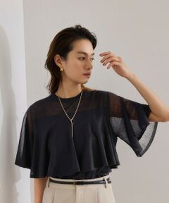 ROPE' / ロペ Tシャツ | 【洗える】LEVITAティアードニットプルオーバー