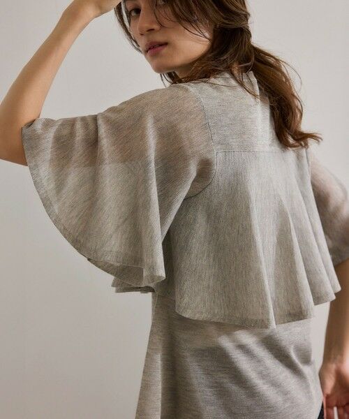 ROPE' / ロペ Tシャツ | 【洗える】LEVITAティアードニットプルオーバー | 詳細9