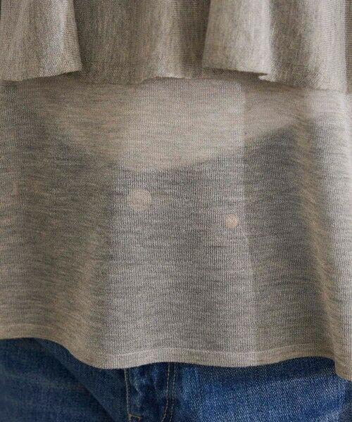 ROPE' / ロペ Tシャツ | 【洗える】LEVITAティアードニットプルオーバー | 詳細11