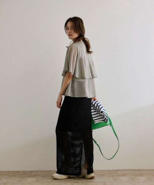 ROPE' / ロペ Tシャツ | 【洗える】LEVITAティアードニットプルオーバー | 詳細16