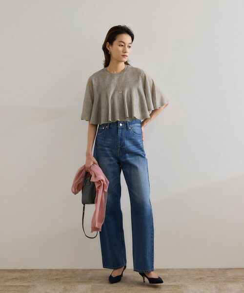 ROPE' / ロペ Tシャツ | 【洗える】LEVITAティアードニットプルオーバー | 詳細17