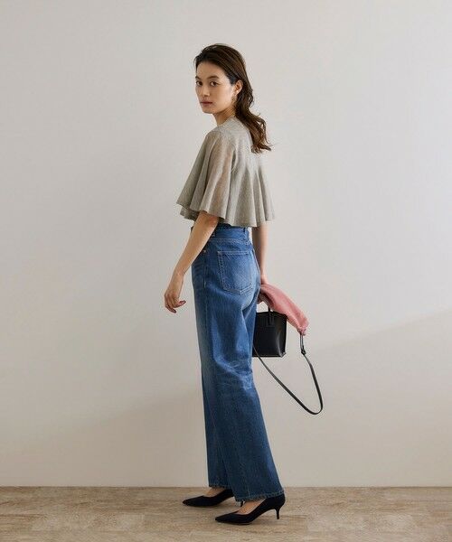 ROPE' / ロペ Tシャツ | 【洗える】LEVITAティアードニットプルオーバー | 詳細18