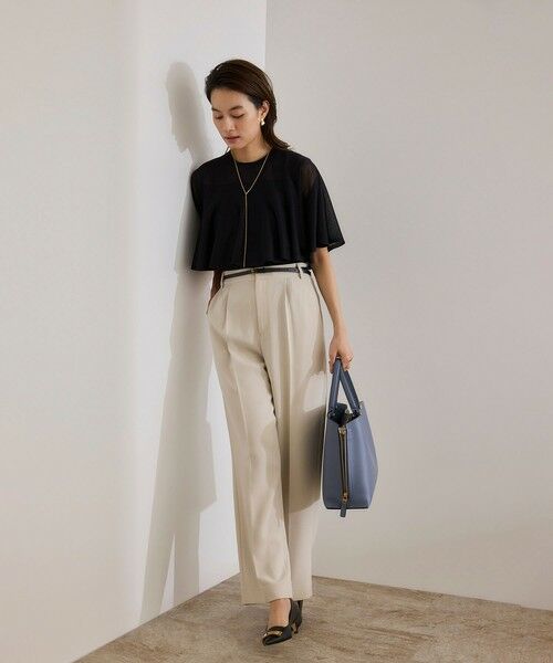 ROPE' / ロペ Tシャツ | 【洗える】LEVITAティアードニットプルオーバー | 詳細2