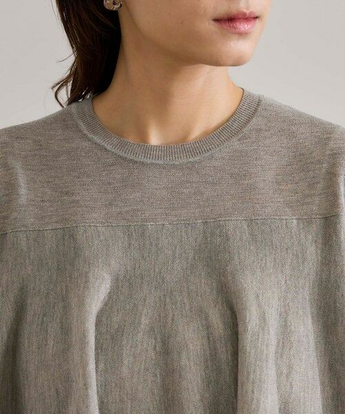 ROPE' / ロペ Tシャツ | 【洗える】LEVITAティアードニットプルオーバー | 詳細7