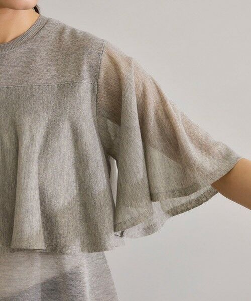 ROPE' / ロペ Tシャツ | 【洗える】LEVITAティアードニットプルオーバー | 詳細8