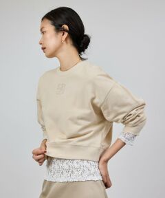 ROPE' / ロペ スウェット | アナグラム刺繍スウェットプルオーバー/イージーケア