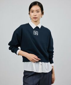 ROPE' / ロペ スウェット | アナグラム刺繍スウェットプルオーバー/イージーケア