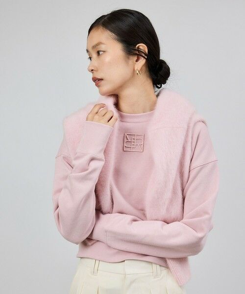 ROPE' / ロペ スウェット | アナグラム刺繍スウェットプルオーバー/イージーケア | 詳細2