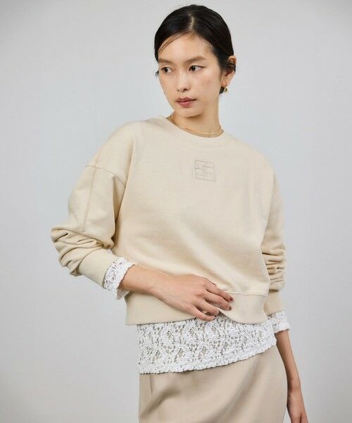 ROPE' / ロペ スウェット | アナグラム刺繍スウェットプルオーバー/イージーケア | 詳細24