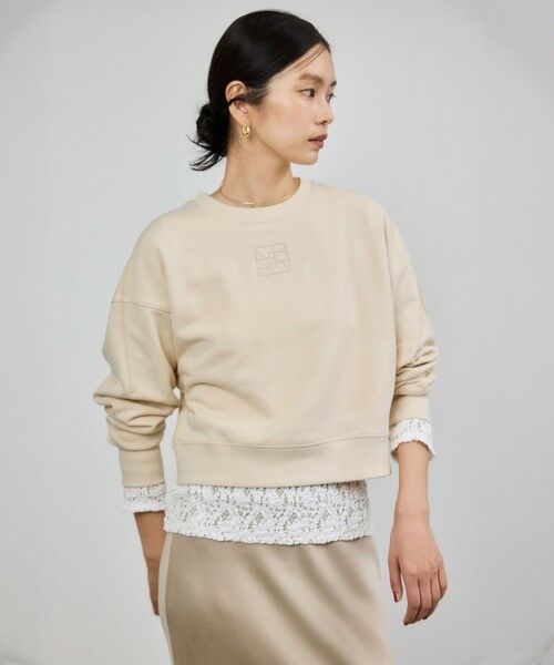 ROPE' / ロペ スウェット | アナグラム刺繍スウェットプルオーバー/イージーケア | 詳細25