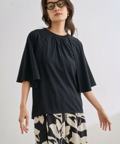 ROPE' / ロペ シャツ・ブラウス | 【洗える】ケープスリーブ リンキングブラウス