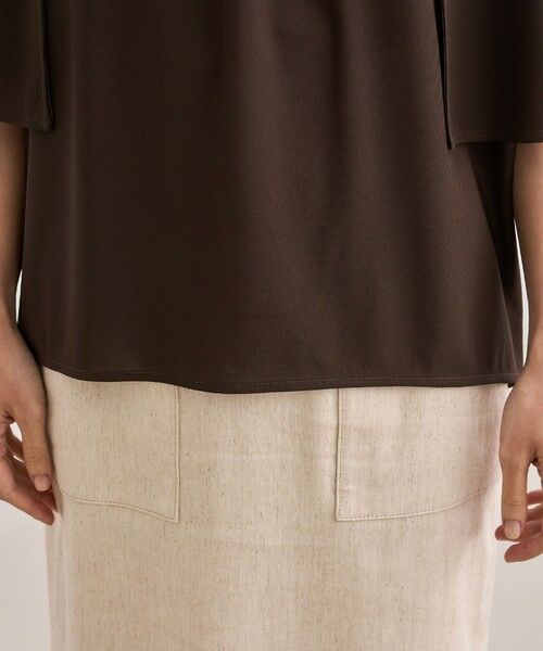 ROPE' / ロペ シャツ・ブラウス | 【洗える】ケープスリーブ リンキングブラウス | 詳細14
