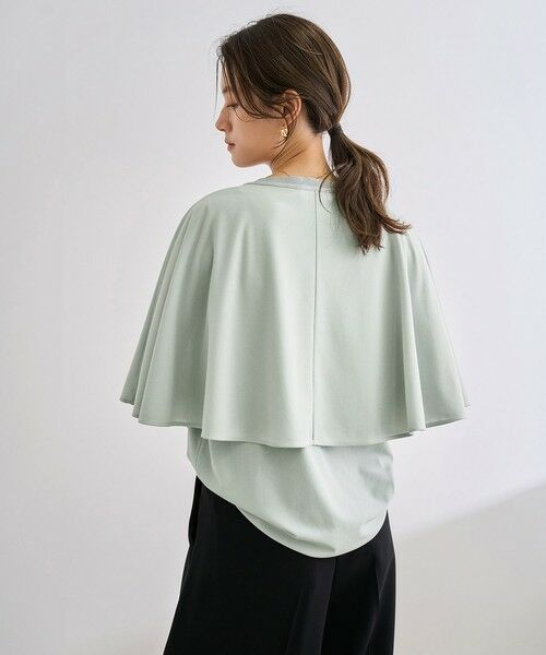 ROPE' / ロペ シャツ・ブラウス | 【洗える】ケープスリーブ リンキングブラウス | 詳細20