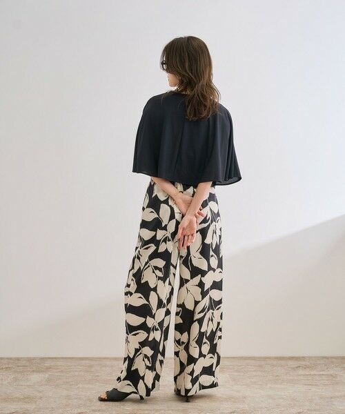 ROPE' / ロペ シャツ・ブラウス | 【洗える】ケープスリーブ リンキングブラウス | 詳細22