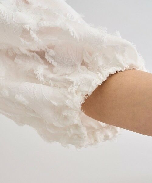 ROPE' / ロペ シャツ・ブラウス | ジャガードスリーブコンビブラウス/イージーケア | 詳細14