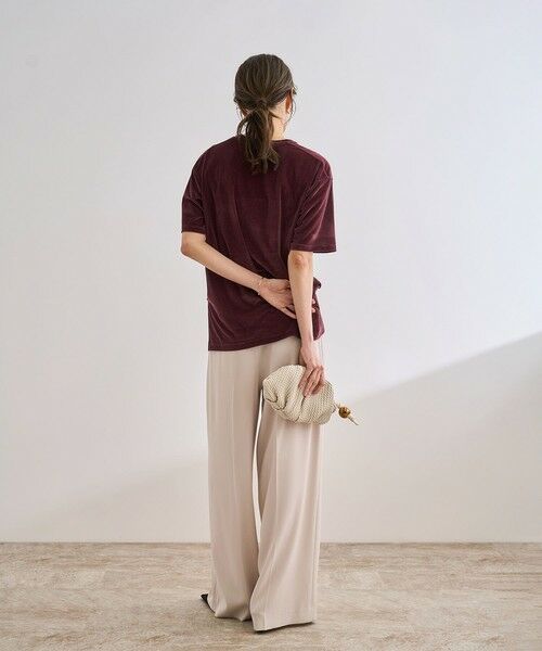 ROPE' / ロペ Tシャツ | シアーベロアTシャツ/イージーケア | 詳細24