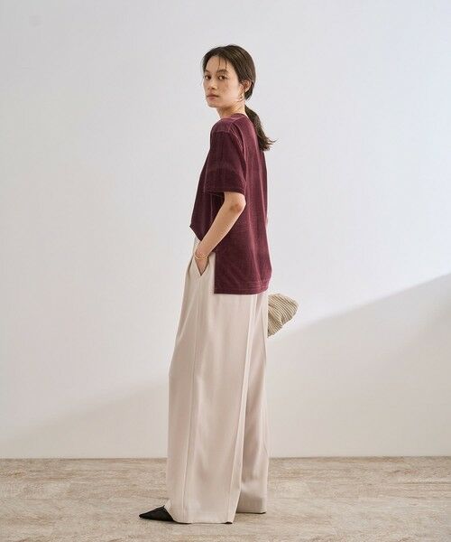 ROPE' / ロペ Tシャツ | シアーベロアTシャツ/イージーケア | 詳細25