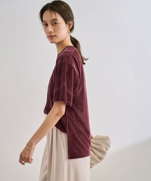 ROPE' / ロペ Tシャツ | シアーベロアTシャツ/イージーケア | 詳細27