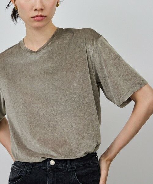 ROPE' / ロペ Tシャツ | シアーベロアTシャツ/イージーケア | 詳細7