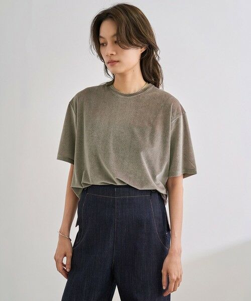 ROPE' / ロペ Tシャツ | シアーベロアTシャツ/イージーケア | 詳細29