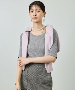 ROPE' / ロペ ニット・セーター | ワイドリブラウンドネック スーパーメリノウール ニット/イージーケア