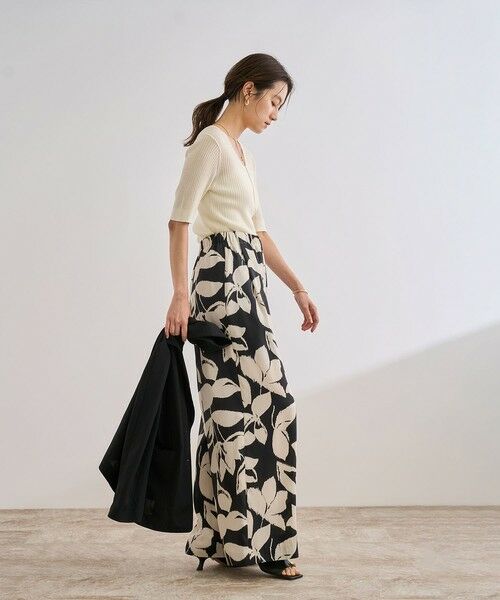 ROPE' / ロペ ニット・セーター | ワイドリブラウンドネック スーパーメリノウール ニット/イージーケア | 詳細26