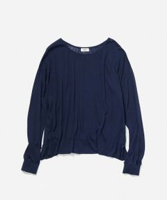 ROPE' / ロペ Tシャツ | 【洗える】シルク100％シアートップス/スキンニット