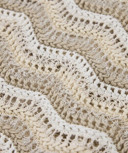 ROPE' / ロペ ニット・セーター | 【COOHEM（コーヘン）】ZIGZAG SUKASHI KNIT PULLOVER【WEB・一部店舗限定】【一部別注カラー】/洗える | 詳細30