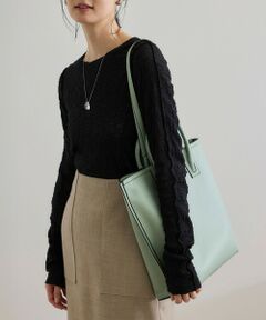 ROPE' / ロペ カットソー（半袖以外） | 【WEB・一部店舗限定】ストレッチシアー＆レースカットソー/洗える